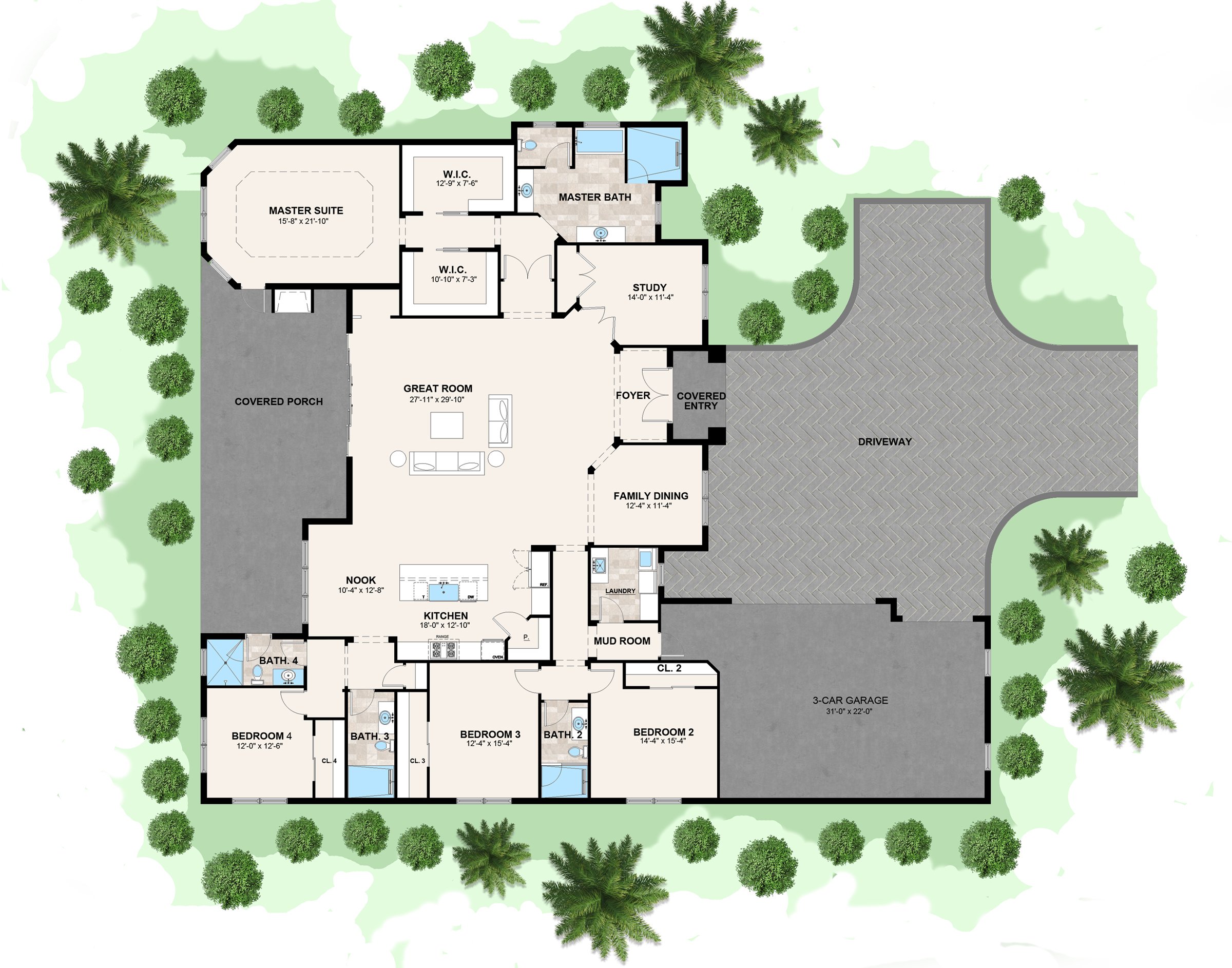 Sedona II Floorplan Ayers Custom Homes Custom Homebuilder