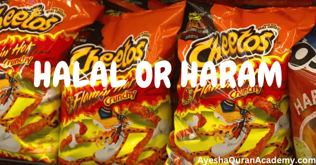 Are Cheetos Halal? Ayesha Quran Academy