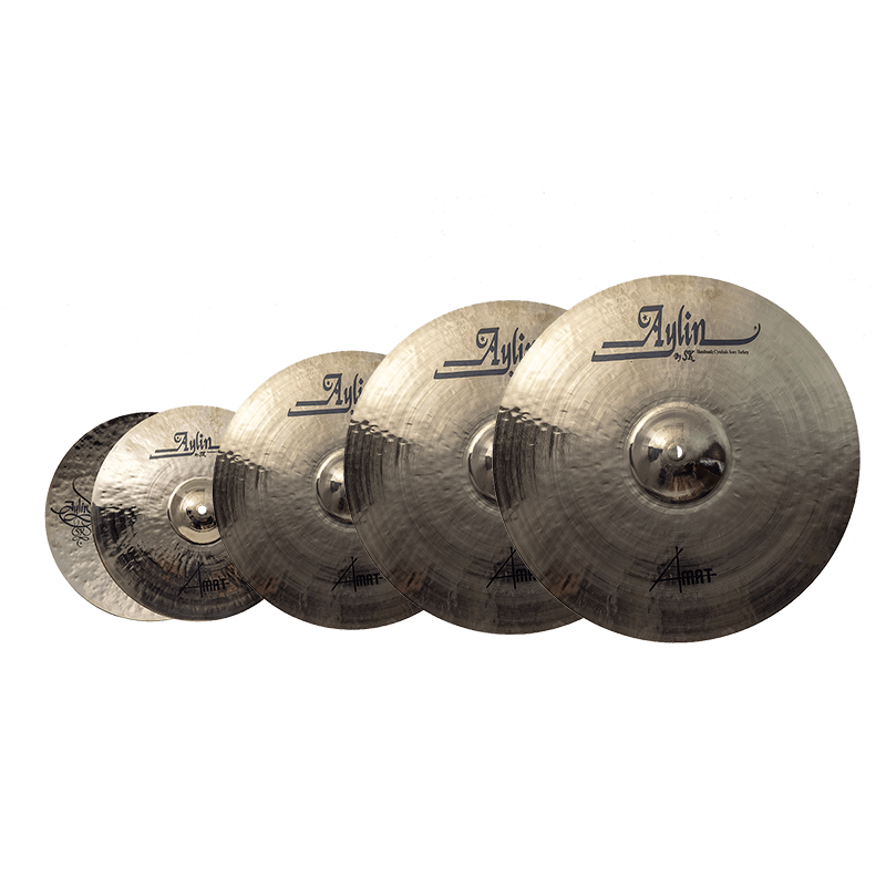 Amat SET hh 14" / Crash 16" /Crash 18" / Ride 20" Aylin Cymbals
