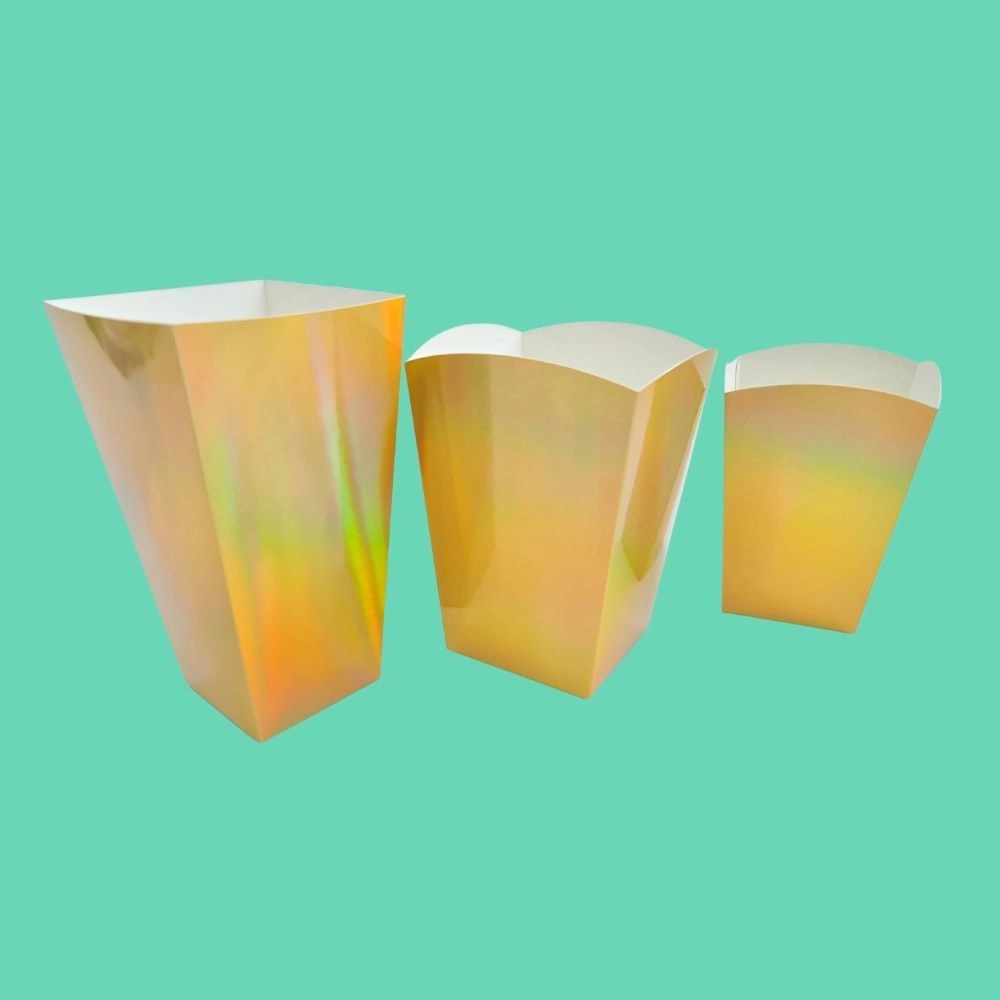 Party Popcorn Boxes Custom Printed, Branded With Your Logo