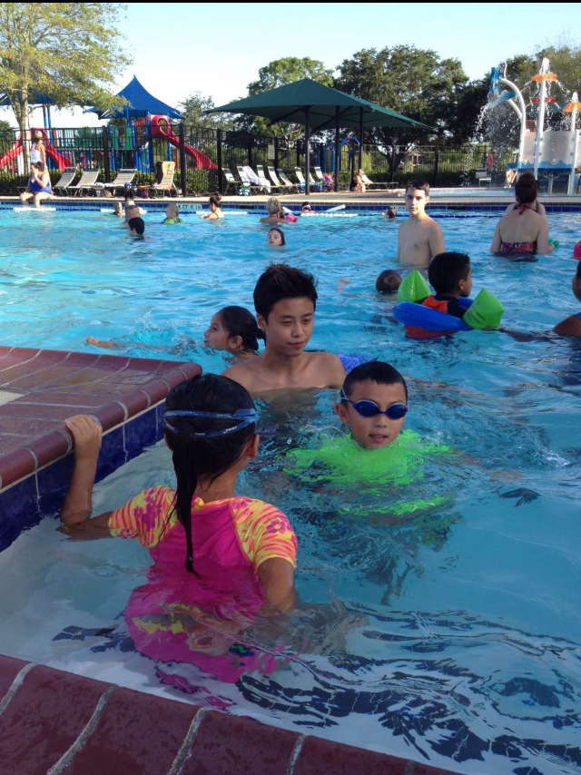 Pearland Branch Offers Summer Swim Lessons Alliance of Youth Leaders