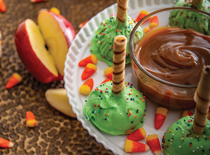 Halloween Recipe Caramel Apple Cake Pops AY Magazine