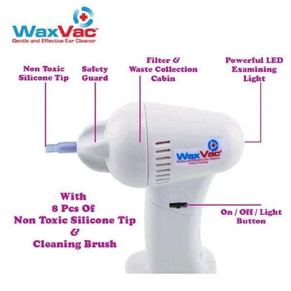 WaxVac Electric Ear Vaccume Cleaner Online Shopping in Bangladesh for