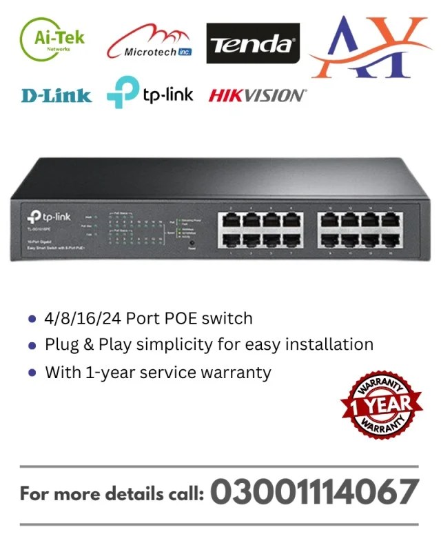 POE Switchs - AY Tech Solutions