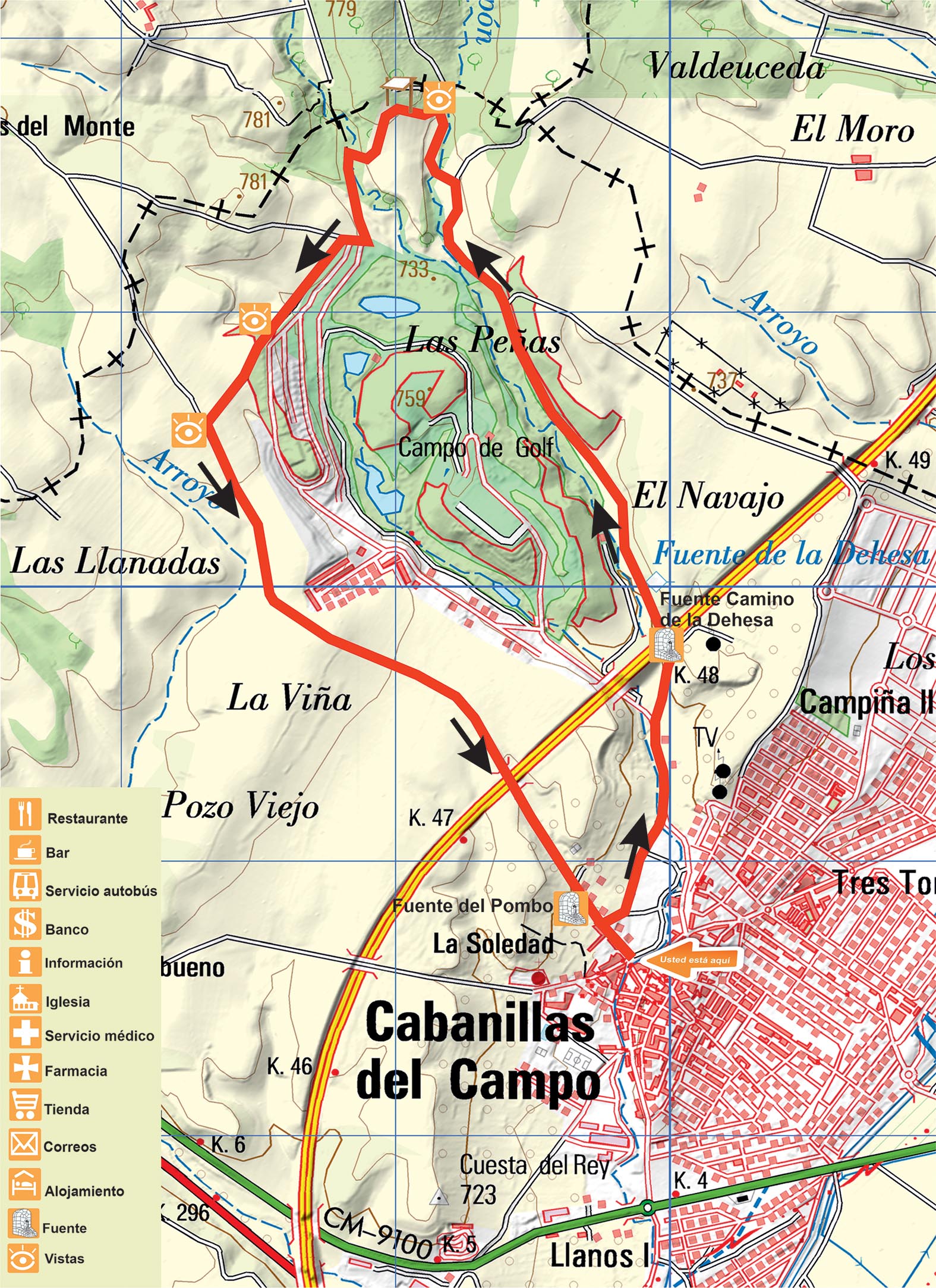 Ruta Camino de la Dehesa Ayto. Cabanillas