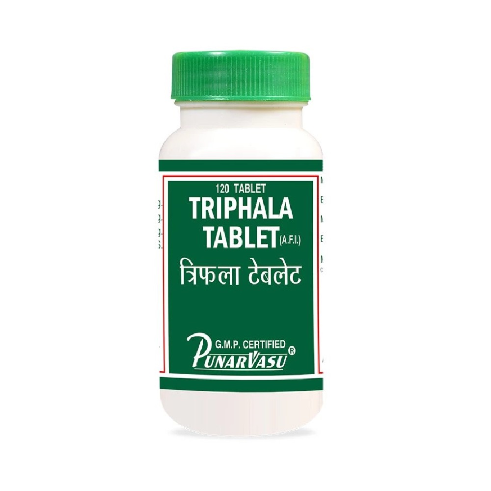 Punarvasu Triphala Tablets Useful In Eye Diseases, Constipation