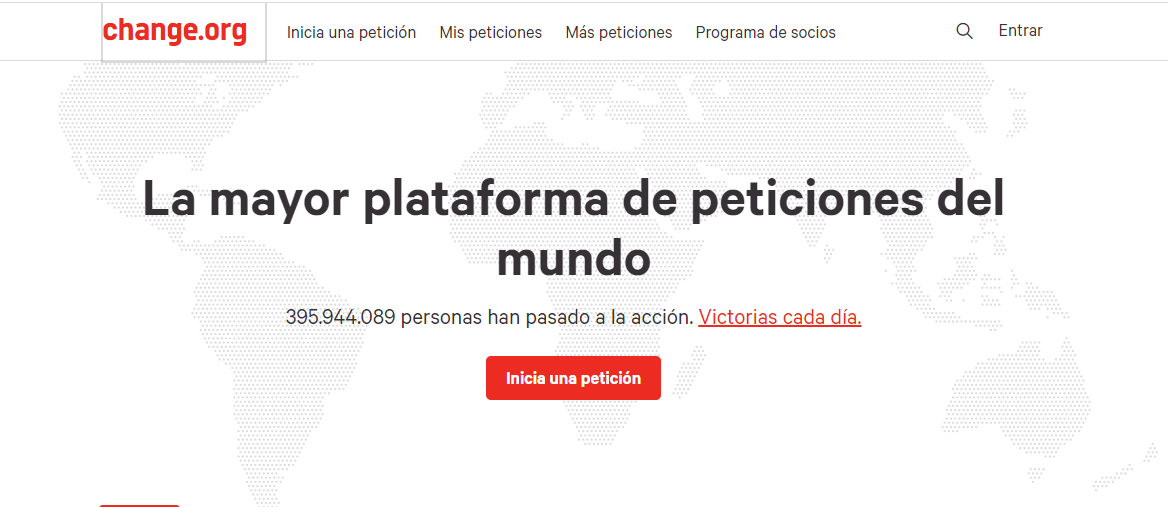 ¿Qué es la gran plataforma del activismo Ayuda