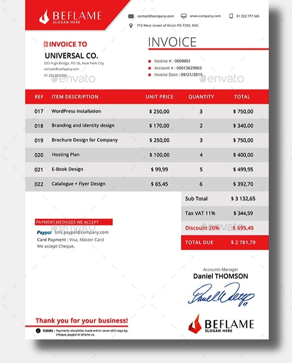 Invoice Template 8 Colors 02 Ayuprint.co.idAyuprint.co.id