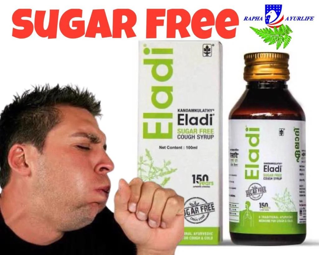 CS ELADI SUGAR FREE COUGH SYRUP (100ML) KOTTAKKAL AYURVEDA NZ