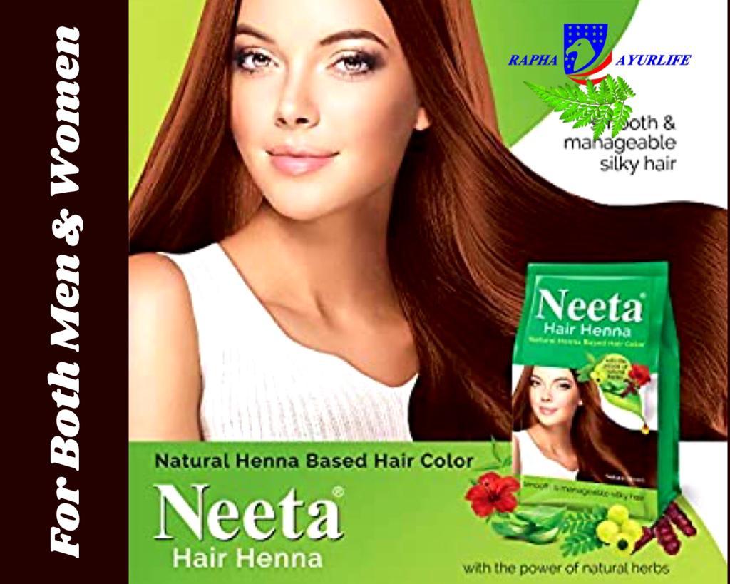 Neeta 100 Natural Hair Henna PowderNatural Brown 125g KOTTAKKAL
