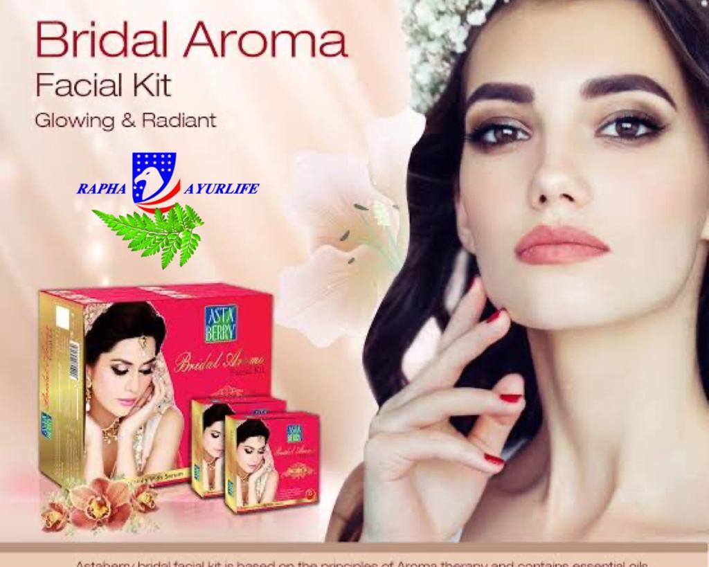 Astaberry Bridal Aroma Facial Kit with Face Serum KOTTAKKAL AYURVEDA NZ