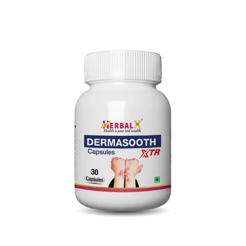 HerbalX Dermasooth XTR Capsule Psoriasis Eczema Fungal Infection