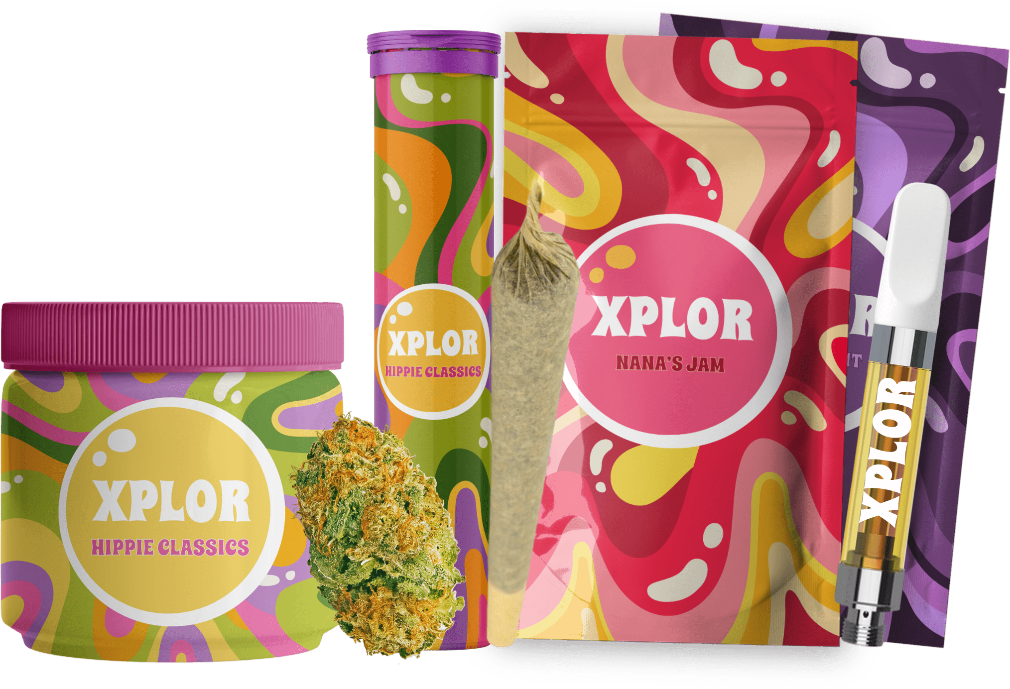 Xplor Flower, PreRolls & Vapes.