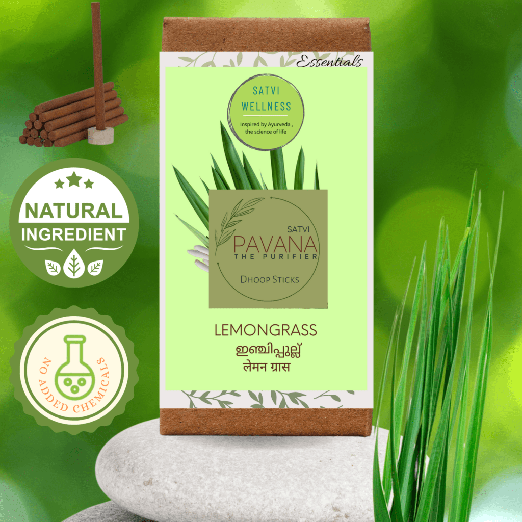 Natural Lemongrass Incense sticks AyurDoctor