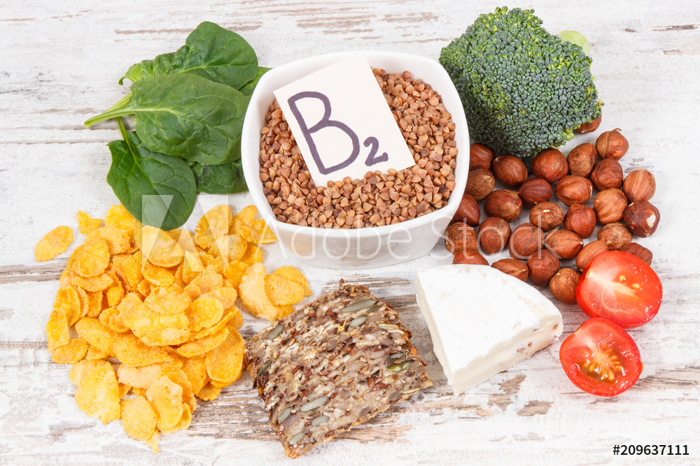 Vitamin B2 (Riboflavin) Benefits, sources — Ayureveryday.