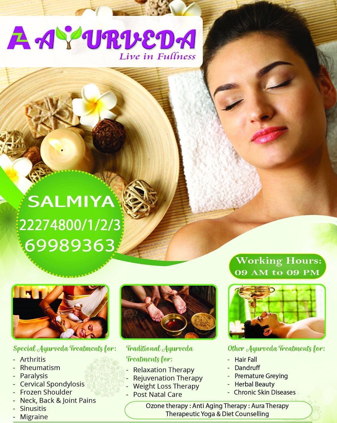 AYURVEDA YOGA, SPA, MASSAGE, TREATMENT CENTRE, KUWAIT, ayurveda, Yoga