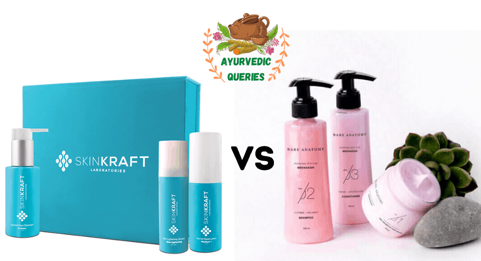 Skinkraft vs Bare anatomy Which products are the best