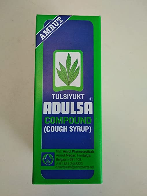 ADULSA COUGH SYRUP 100 ML Vijay Ayurveda pharmacy