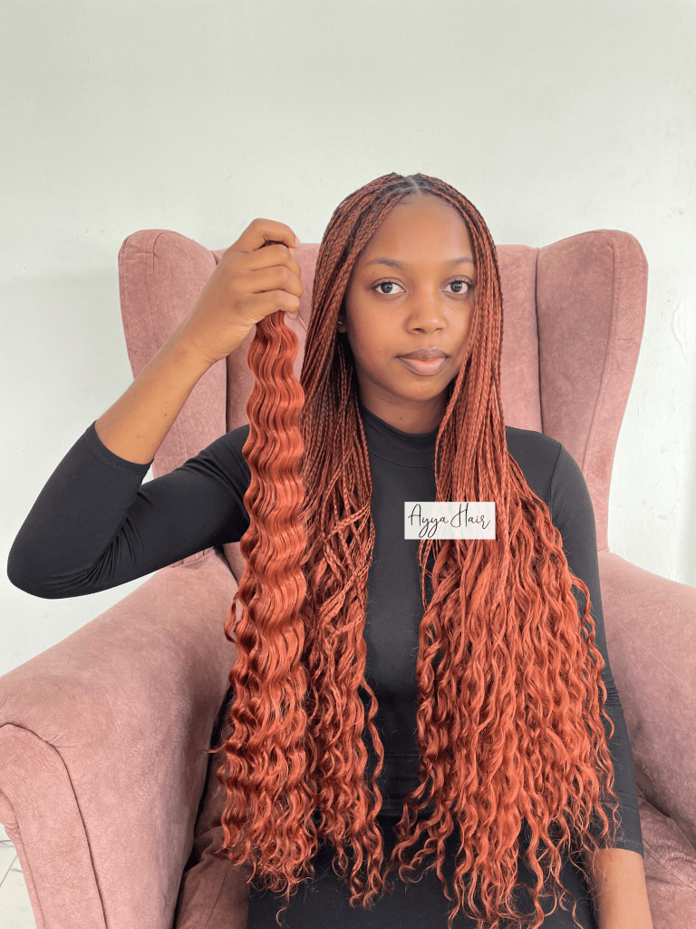 Ginger Ruby Deep Wave – Ayya Hair