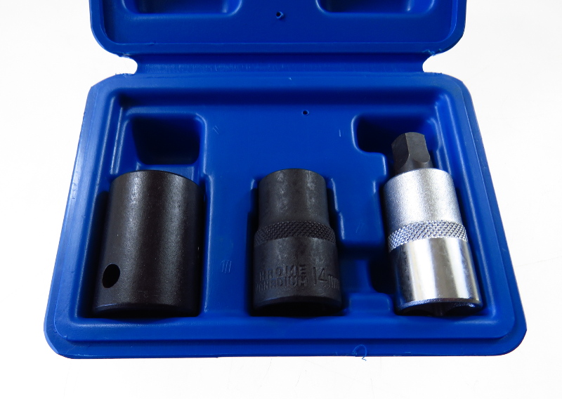 Steckschlüssel Satz für Bremssättel 5kant Fünfkant Nuss Schlüssel