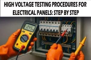 High Voltage Testing Procedures For Electrical Panels: Step By Step