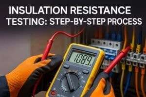 Insulation Resistance Testing: Step-by-Step Process : Electrical
