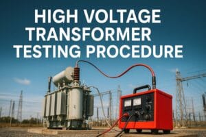 High Voltage Transformer Testing Procedure : Electrical Engineering Hub