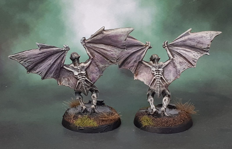 dragon bat vampire convert d&d plastic model warhammer bits VARGHEIST WINGS Warhammer Fantasy