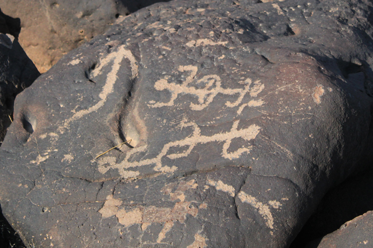Two Petroglyph Sites in the Samaniego HIlls