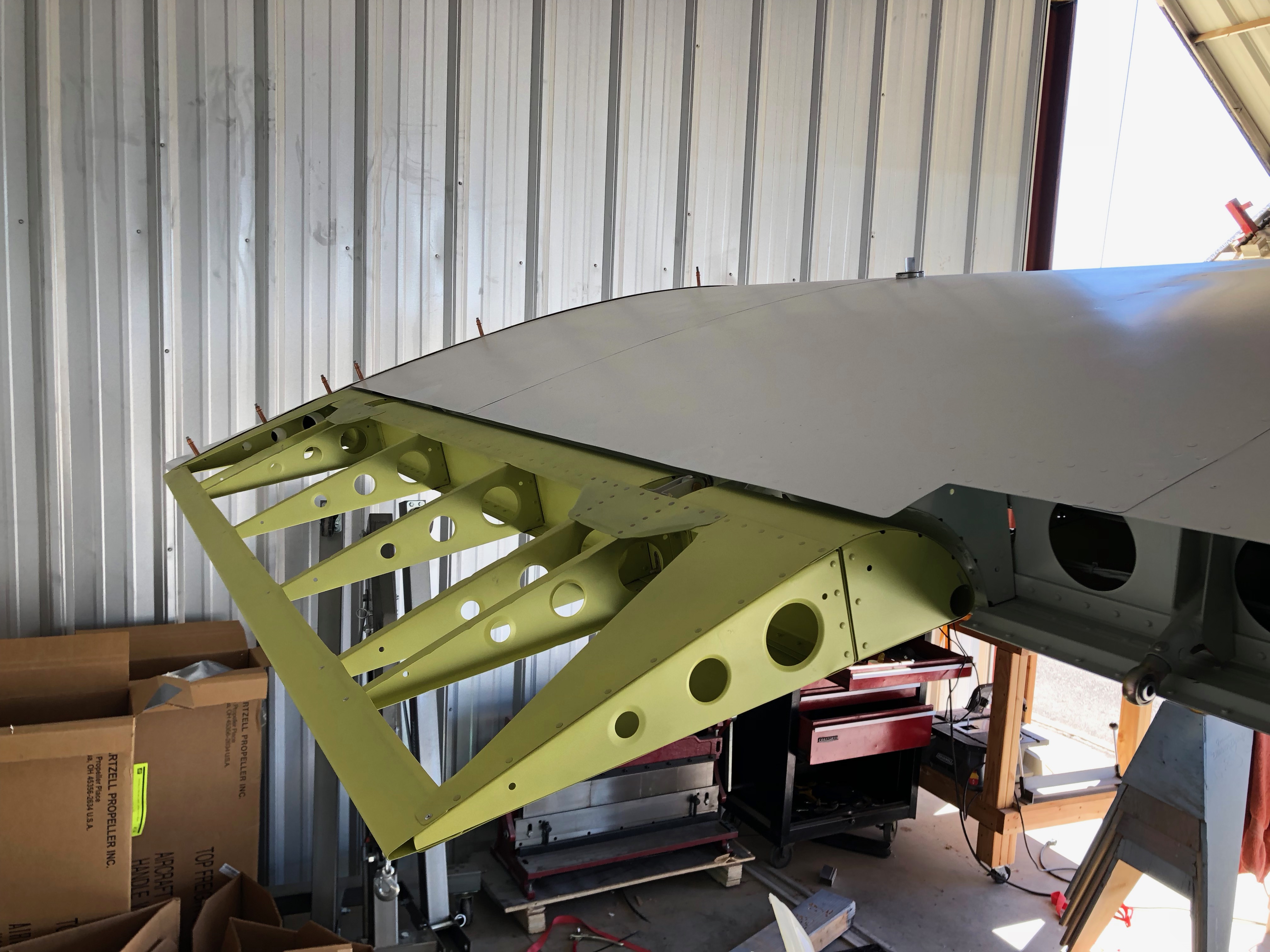 Ailerons and Flaps AZ Bearhawk