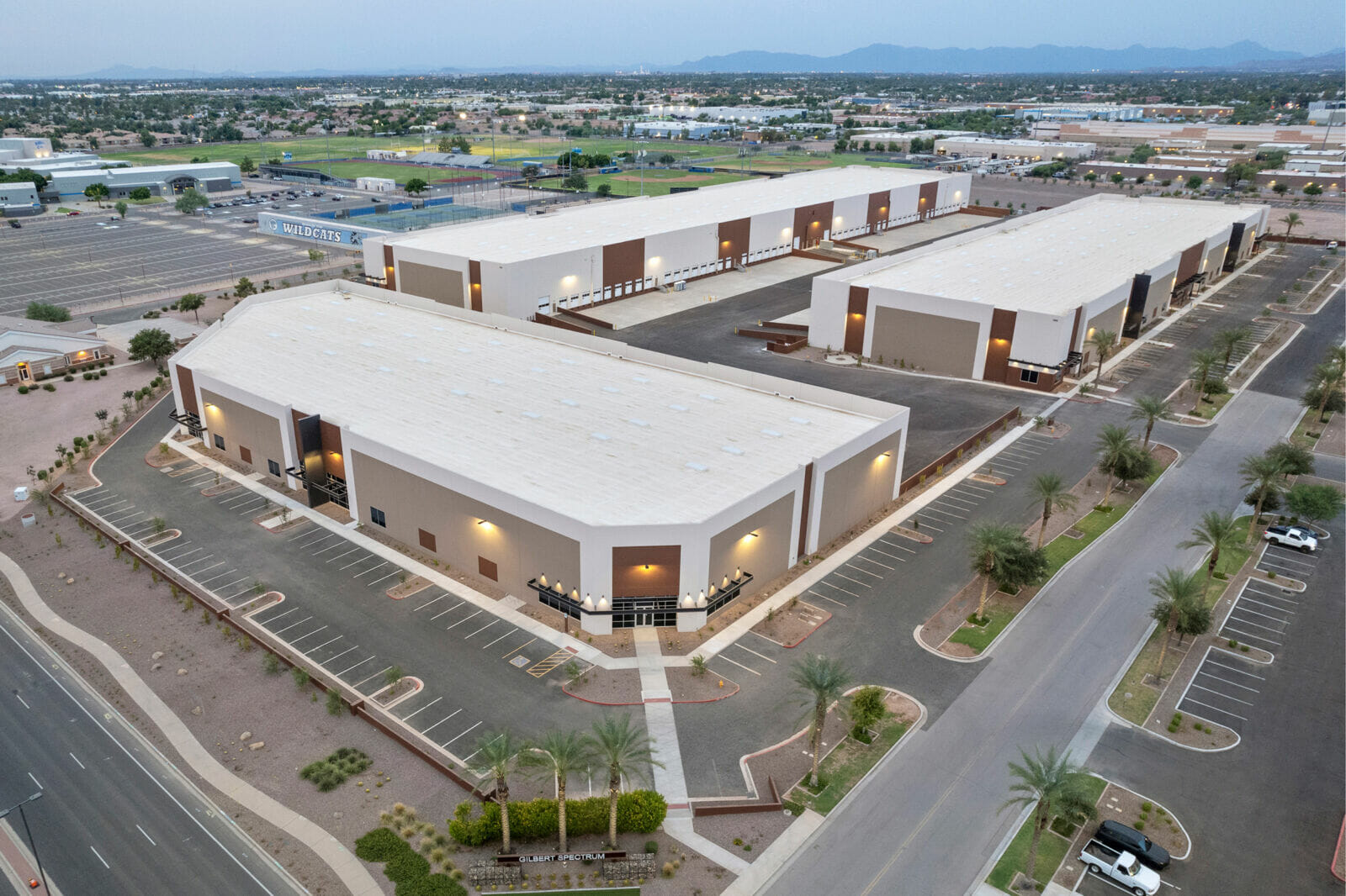 Graycor completes 3 Class A buildings at Gilbert Spectrum AZ Big Media