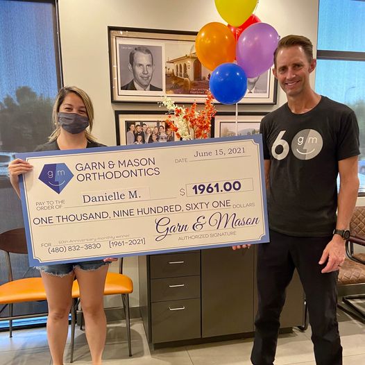 60th Anniversary Garn & Mason Dentist in Mesa, Gilbert & Chandler