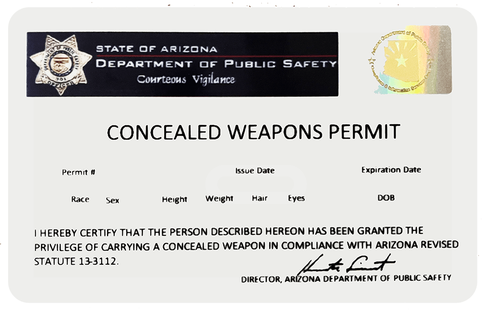 AZ CCW Online Arizona Concealed Carry Class Online AZ CCW Class