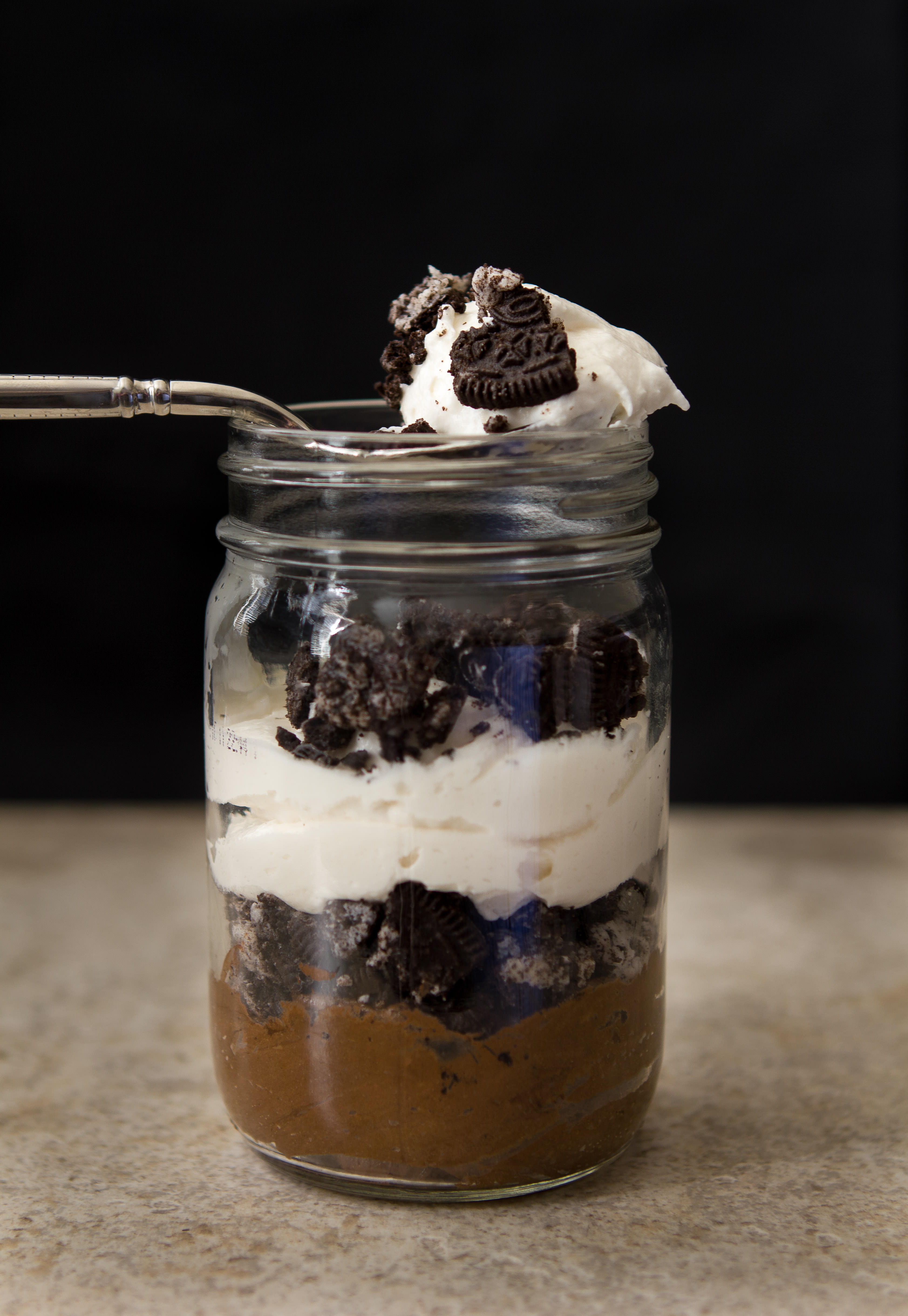 Oreo Mousse Jars A Zesty Bite