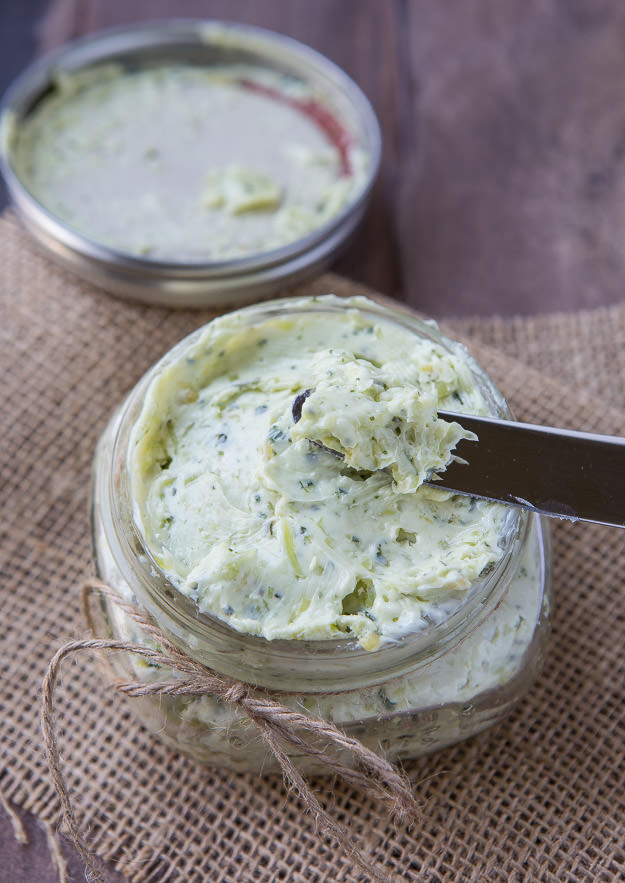 Basil Pesto Butter A Zesty Bite