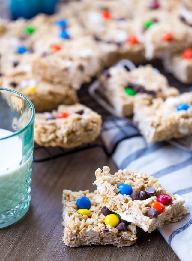 No Bake Monster Bars A Zesty Bite