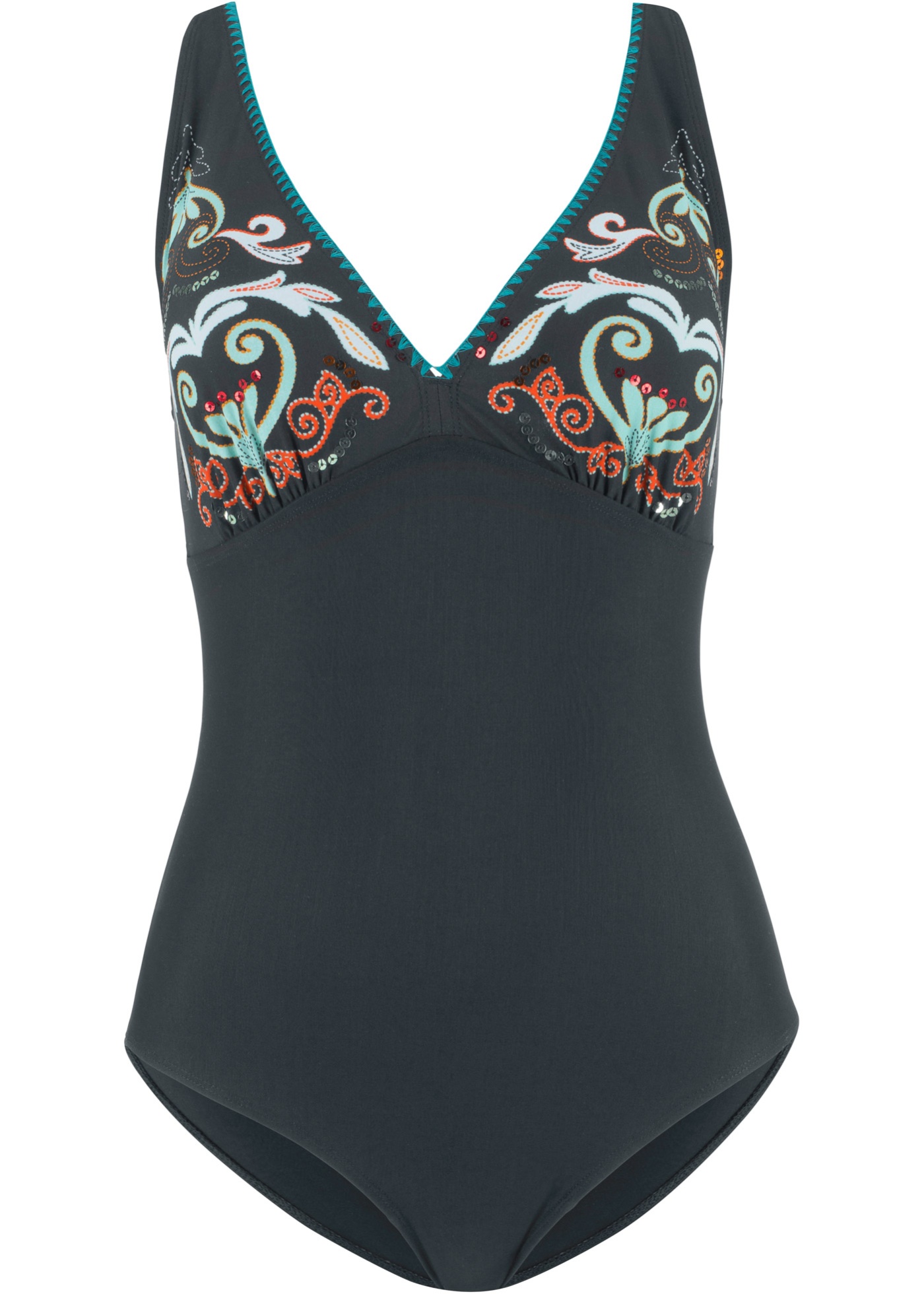 Shape Badeanzug Gr. 36 Schwarz Damen Bademode Schwimmanzug Einteiler