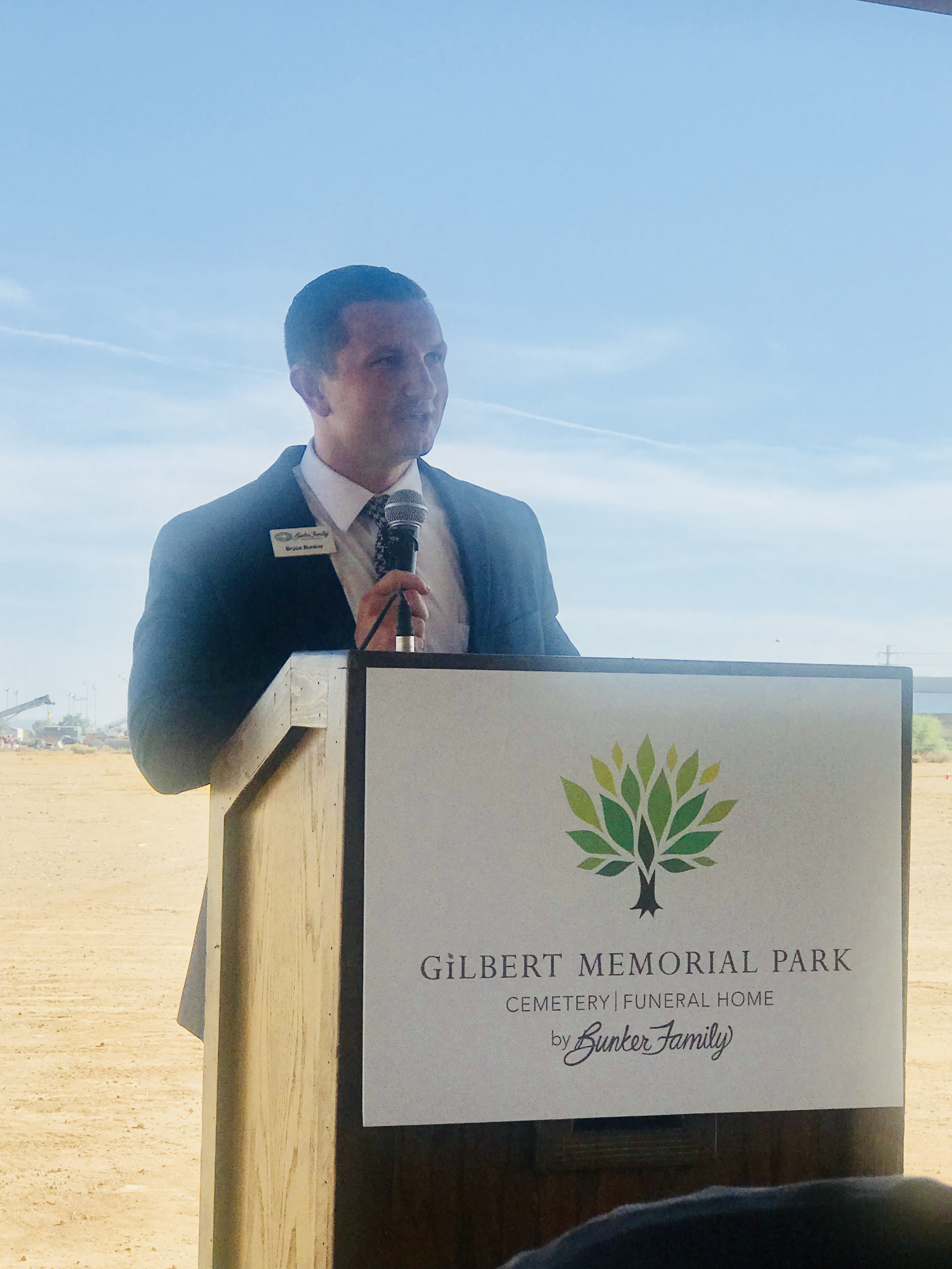 Gilbert Memorial Park Cemetery & Funeral Home Groundbreaking Ceremony AFCCA
