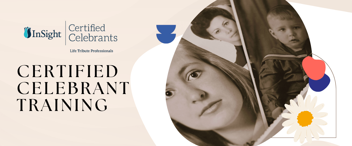 a Certified Celebrant with AFCCA And Insight