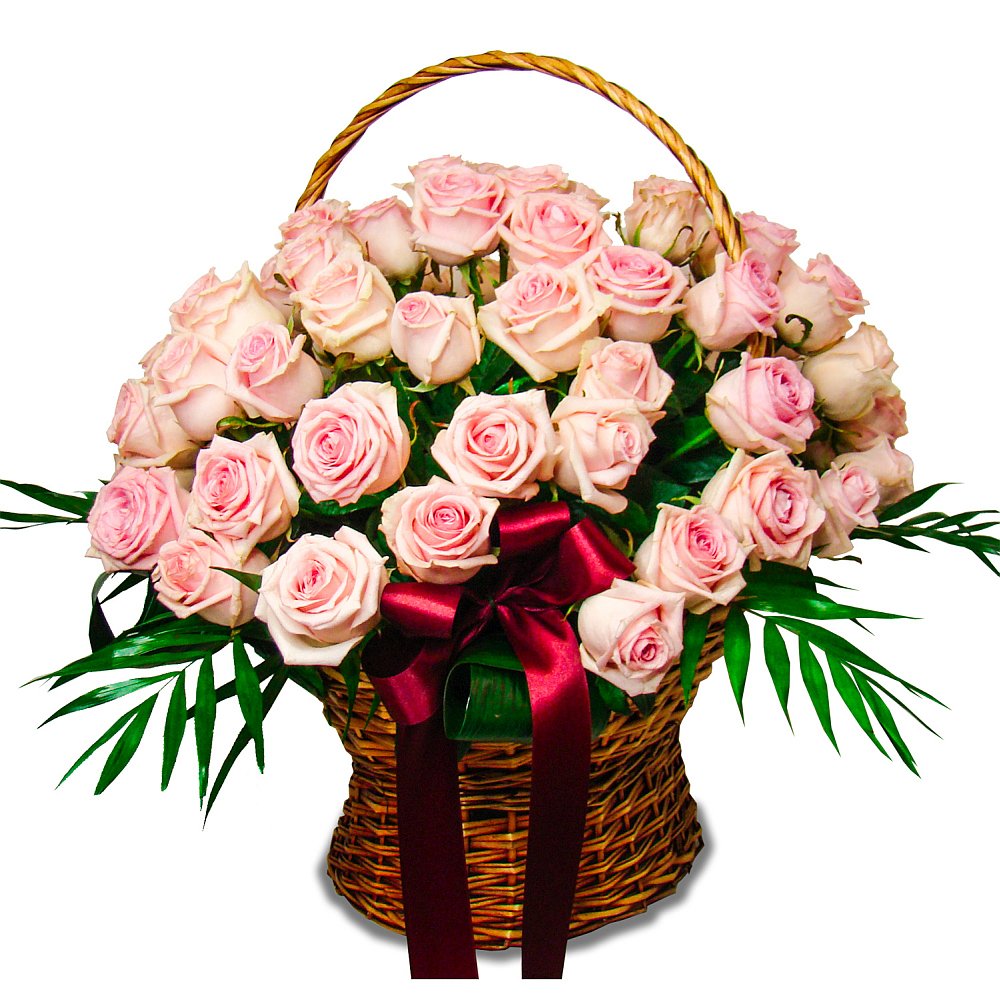 Basket full of Roses Azhaar Flowers Flower Delivery