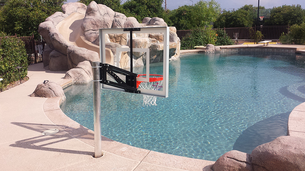 Pool Champ AZ HOOPS Arizona's Installed Basketball Goals
