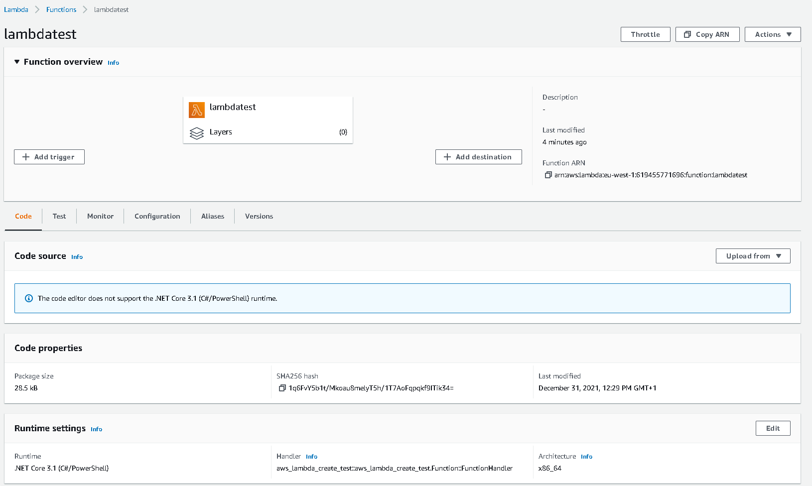 How to create an AWS lambda function in Visual Studio 2022 [Easy]