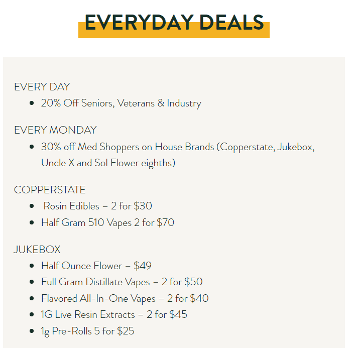 New Everyday Deals Sol Flower