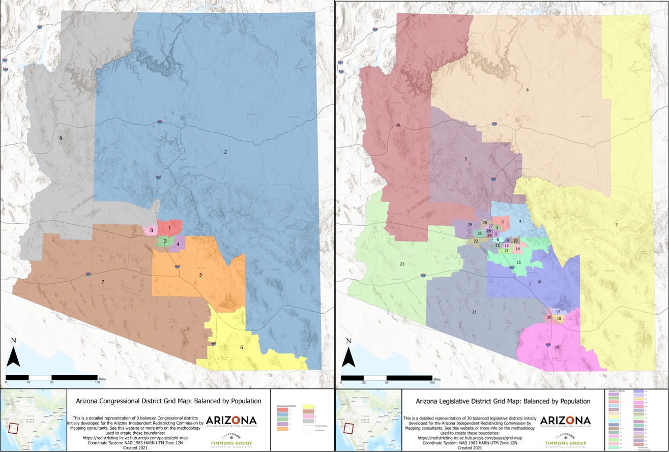 Arizona 9th Congressional District Map