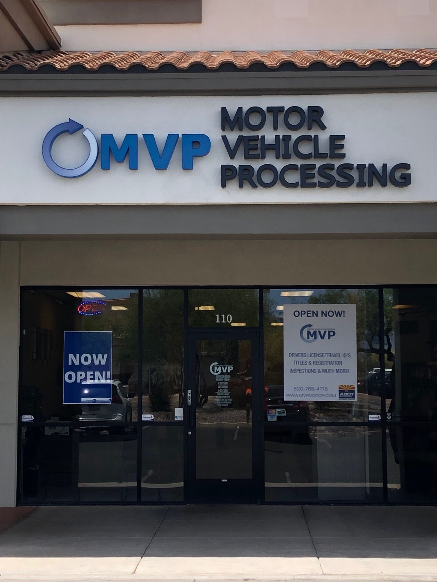 Motor Vehicle Processing (MVP) Rita Ranch Motor Vehicle Providers