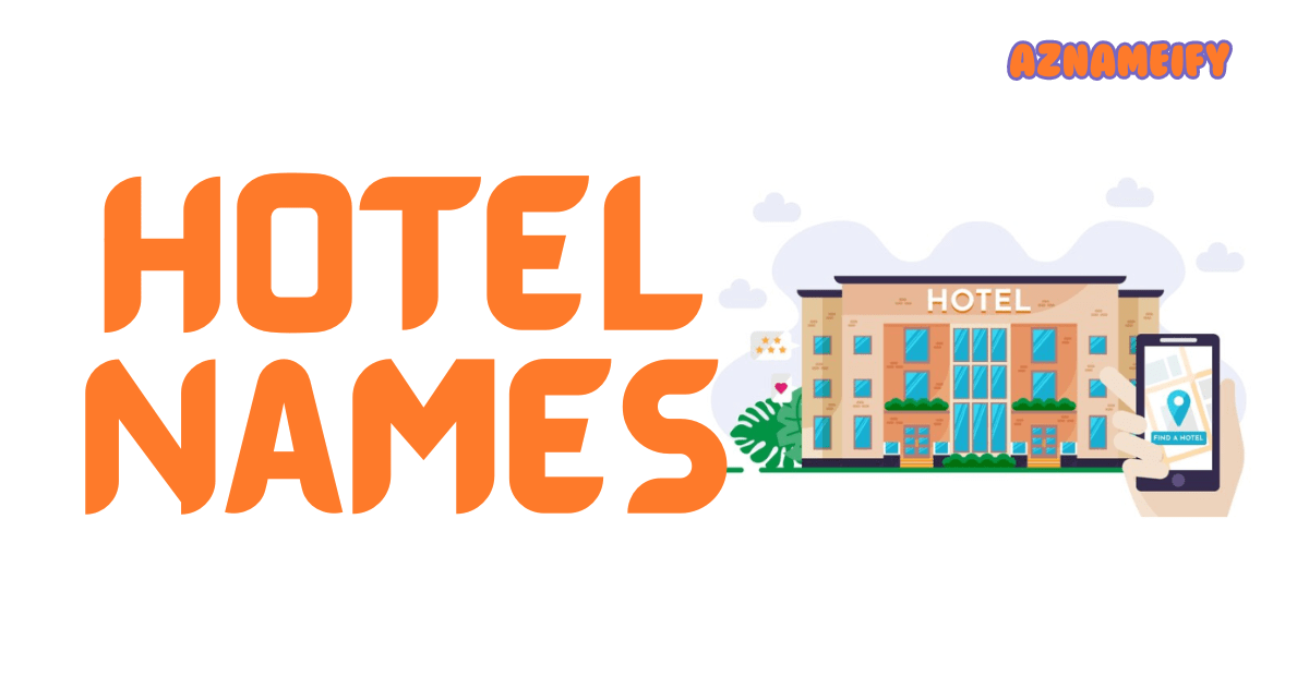 550+ Hotel Names Cool Unique Professional Creative & Stylish