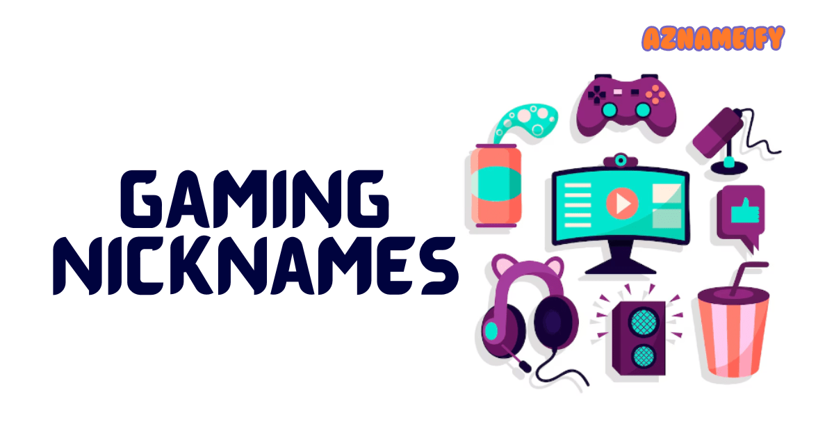 Power Up Your Persona with These Epic Gaming Nicknames! Aznameify(04)