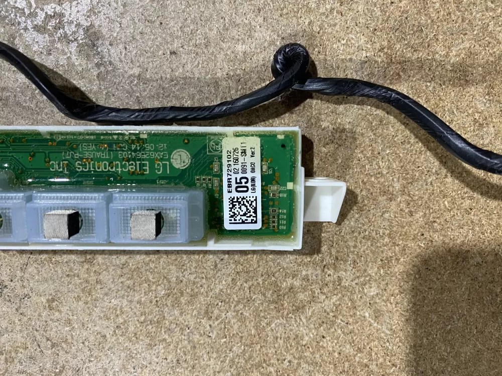 LG EBR72910205 Dishwasher Control Board