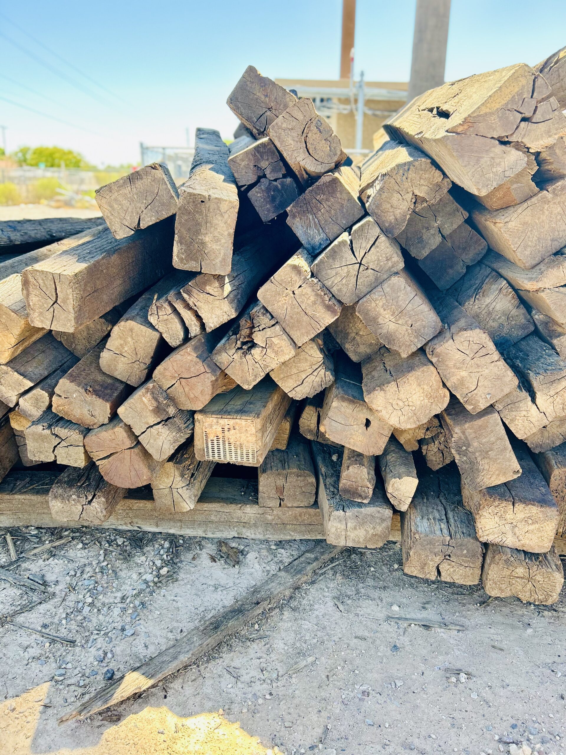 High Quality Railroad Ties Bulk Supply AZ Rock Depot