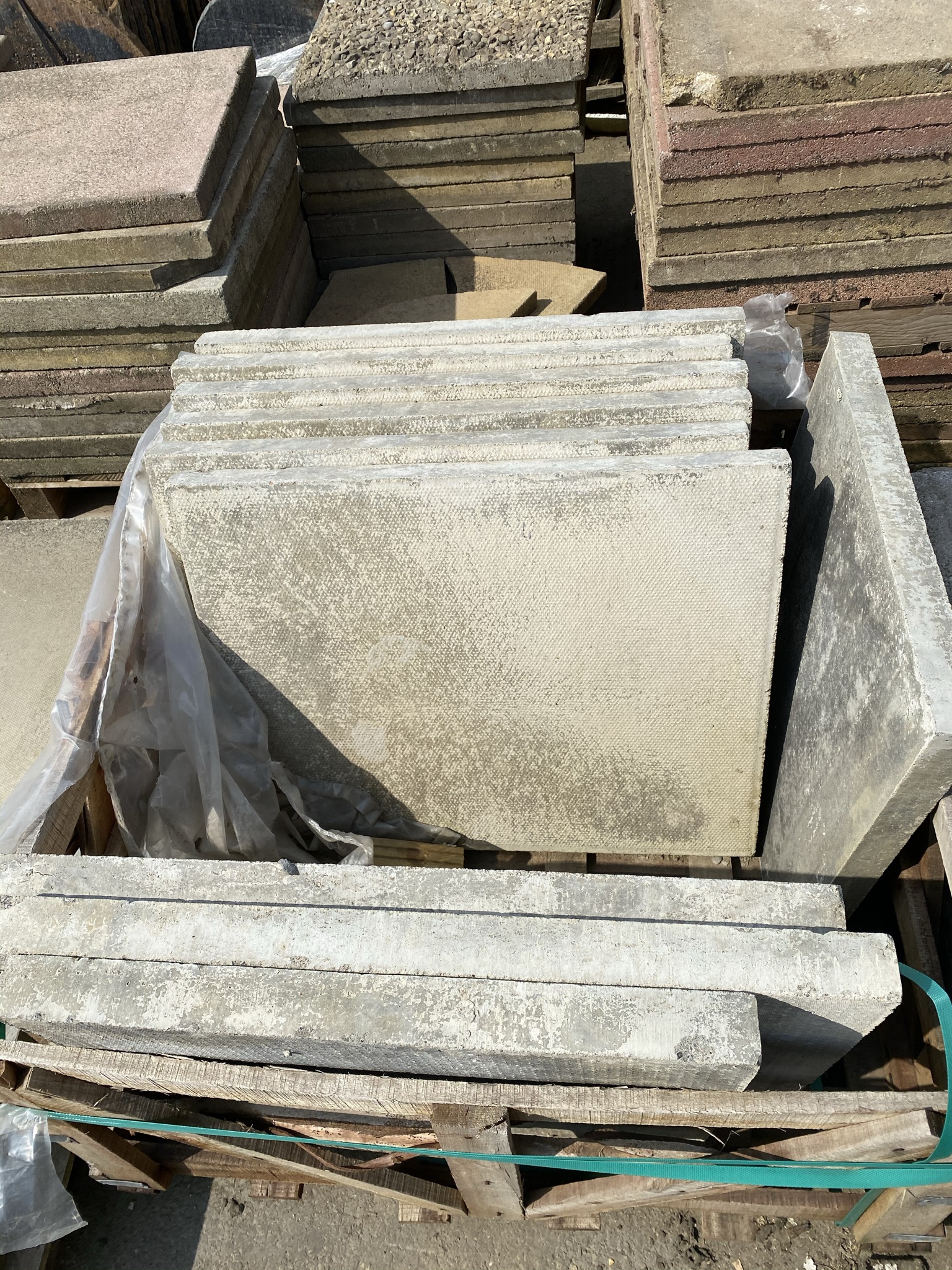 Reclaimed Concrete Paving Slab 3′ x 2′ Aztec Stone